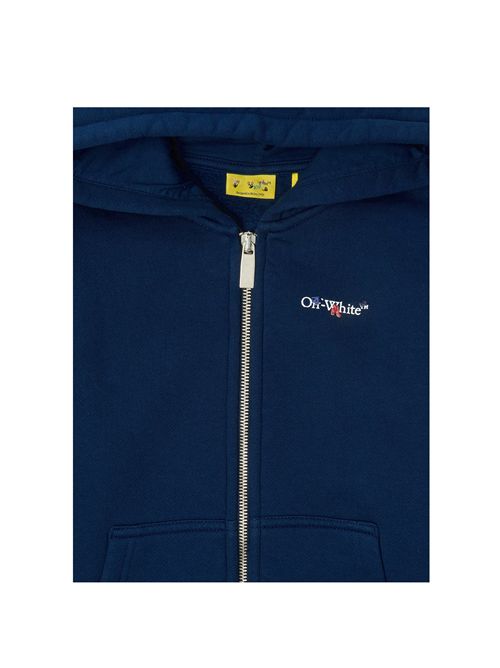 Felpa, unisex, logata. OFF WHITE | FLE00240412